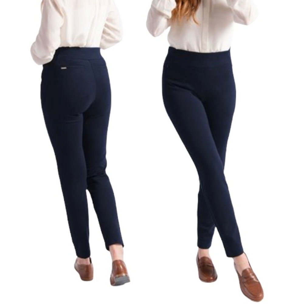 Betabrand Merino Skinny Leg Dress Yoga Pant - Medium Short Petite